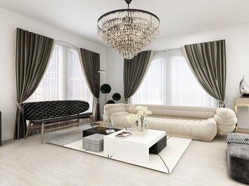 Online design Glamorous Living Room by Vida N. thumbnail