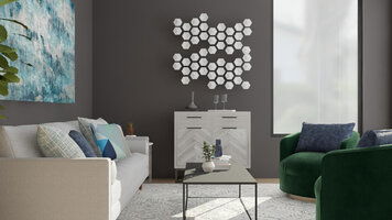 Online design Modern Living Room by Kena R. thumbnail