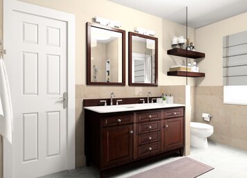 Online design Traditional Bathroom by Noraina Aina M. thumbnail