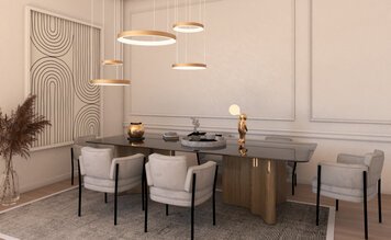 Online design Modern Dining Room by Klea B. thumbnail