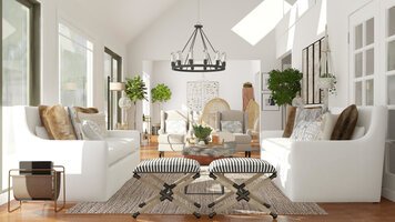 Online design Country/Cottage Living Room by Kena R. thumbnail