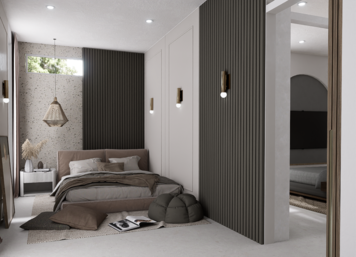 Online design Contemporary Bedroom by Lauren O. thumbnail