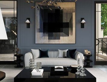 Online design Glamorous Living Room by Nathalie I. thumbnail