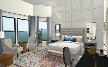 Online design Eclectic Bedroom by Krystyna A. thumbnail