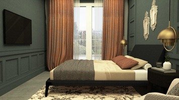 Online design Contemporary Bedroom by Ingy T. thumbnail