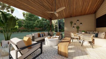 Online design Transitional Patio by Jatnna M. thumbnail