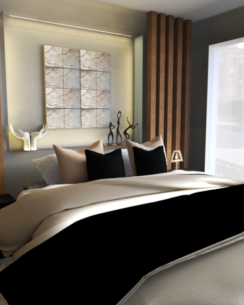 Online design Modern Bedroom by Venessa T. thumbnail