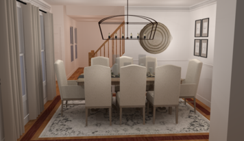 Online design Transitional Dining Room by Amber K. thumbnail