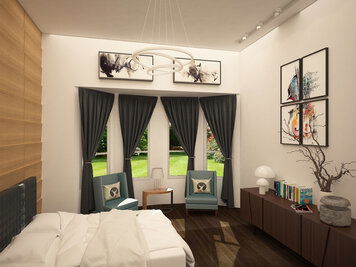 Online design Modern Bedroom by Lidija P. thumbnail