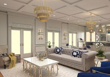 Online design Glamorous Living Room by Noraina Aina M. thumbnail