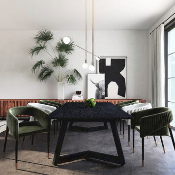 Online design Contemporary Dining Room by Erika F. thumbnail
