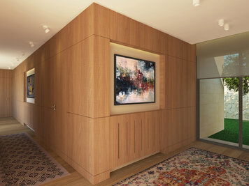 Online design Modern Hallway/Entry by Farah H. thumbnail