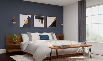Online design Modern Bedroom by Briah G. thumbnail