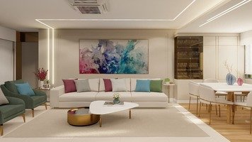 Online design Contemporary Living Room by Nair N. thumbnail