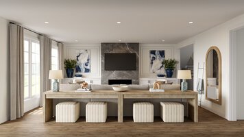Online design Transitional Living Room by Erika F. thumbnail