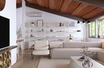 Online design Modern Living Room by Sahar M. thumbnail