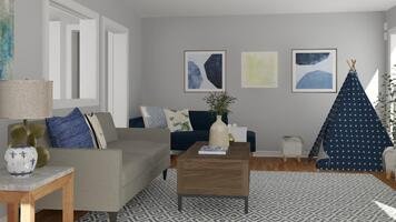 Online design Contemporary Living Room by Tina F. thumbnail