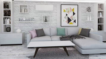 Online design Modern Living Room by Selma A. thumbnail