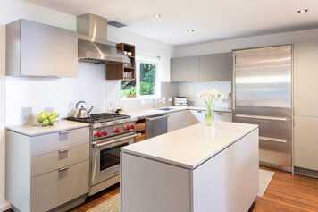 Online design Modern Kitchen by MaryEllen K. thumbnail