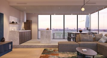 Online design Modern Living Room by Nileta K. thumbnail