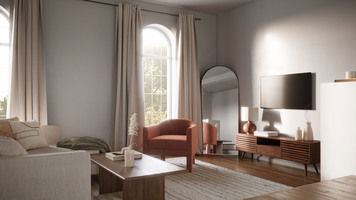 Online design Contemporary Living Room by Anna Y. thumbnail