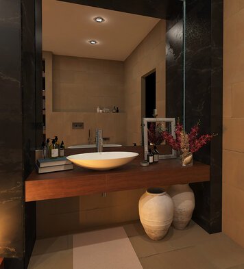 Online design Contemporary Bathroom by Alla M. thumbnail