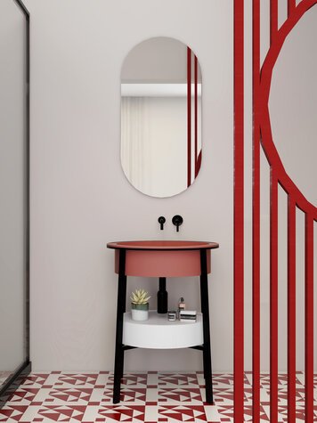 Online design Eclectic Bathroom by Anna Y. thumbnail