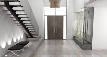 Online design Modern Hallway/Entry by Laura A. thumbnail