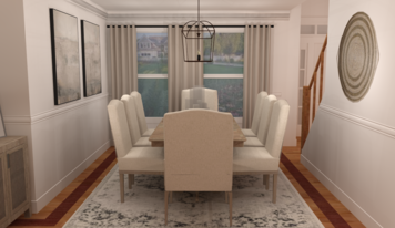 Online design Transitional Dining Room by Amber K. thumbnail