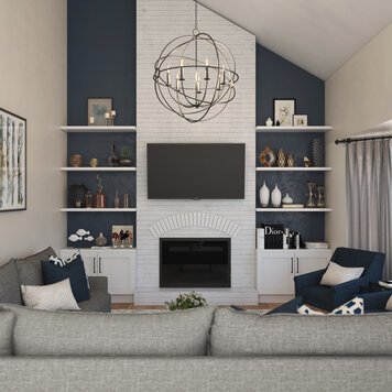 Online design Transitional Living Room by Shofy D. thumbnail