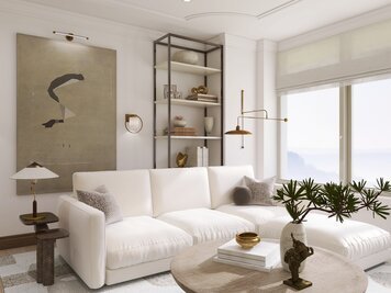 Online design Contemporary Living Room by Kimberly K. thumbnail