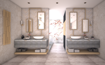 Online design Glamorous Bathroom by Aamirah P. thumbnail