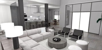 Online design Modern Living Room by Laura A. thumbnail