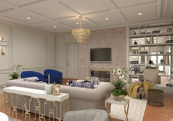 Online design Glamorous Living Room by Noraina Aina M. thumbnail