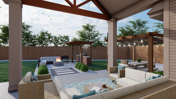 Online design Contemporary Patio by Picharat A.  thumbnail