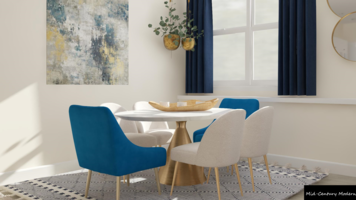 Online design Modern Dining Room by Kena R. thumbnail