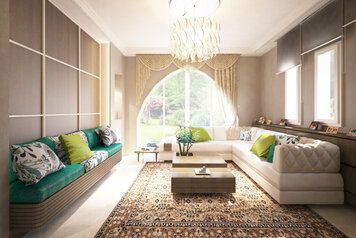Online design Transitional Living Room by Melissa K. thumbnail