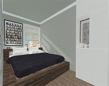 Online design Contemporary Bedroom by lila n. thumbnail