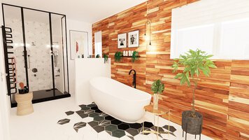 Online design Contemporary Bathroom by Janja R. thumbnail