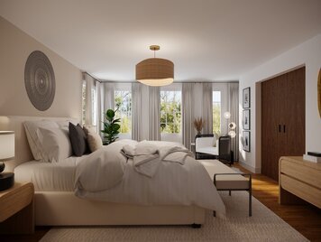 Online design Modern Bedroom by Marine H. thumbnail