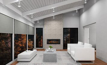 Online design Modern Living Room by Noraina Aina M. thumbnail