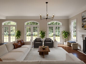 Online design Contemporary Living Room by Rajna S. thumbnail