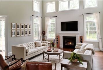 Online design Modern Living Room by Amy C. thumbnail