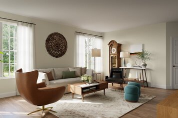 Online design Transitional Living Room by Maya M. thumbnail