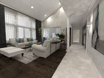Online design Transitional Living Room by Jatnna M. thumbnail