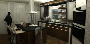 Online design Traditional Kitchen by Amber R. thumbnail