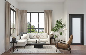 Online design Transitional Living Room by Nicolle E. thumbnail