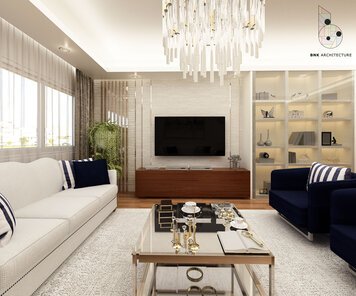 Online design Traditional Living Room by Burçin B. thumbnail