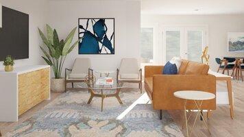 Online design Modern Living Room by Katelin S. thumbnail