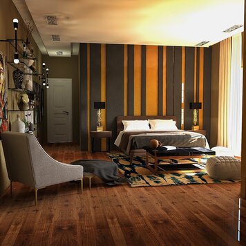 Online design Transitional Bedroom by Ahmed E. thumbnail